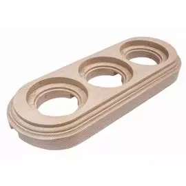 Рамка Bironi BFC20-630-10 натурэль, 3-ая, под диаметр бревна 200