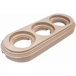 Рамка Bironi BFC24-630-10 натурэль, 3-ая под диаметр бревна 240мм