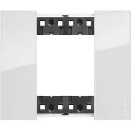 Рамка BTicino KA4802DW LIVING NOW 2 модуля. Цвет "Лед"