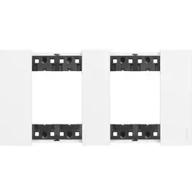 Рамка BTicino KA4802M2KW LIVING NOW 2 поста (2+2 модуля). Цвет Белый