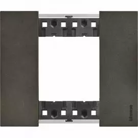 Рамка BTicino KA4802NG LIVING NOW 2 модуля. Цвет "Космоc"