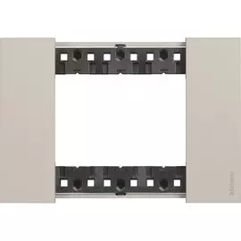 Рамка BTicino KA4803KM LIVING NOW 3 модуля. Цвет Песочный