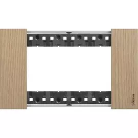 Рамка BTicino KA4804LM LIVING NOW 4 модуля. Цвет "Дуб"