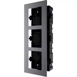 Рамка CTV CTV-IP-UF3F врезного монтажа для установки IP-вызывной панели CTV-IP-UCAM и вспомогательных устройств на 3 модуля