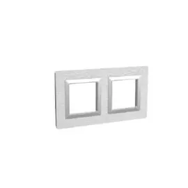 Рамка из алюминия DKC 4404834 для встраиваемых в стену ЭУИ серии Avanti, серая, 4 модуля, "Avanti"