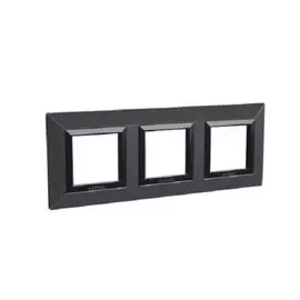 Рамка из металла DKC 4407856 для встраиваемых в стену ЭУИ серии Avanti, графитовая, 6 модулей, "Avanti"