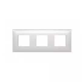 Рамка DKC 4420906 Белый жемчуг, 3 поста (6 мод.), "Avanti"