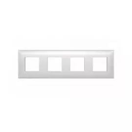 Рамка DKC 4420908 Белый жемчуг, 4 поста (8 мод.), "Avanti"