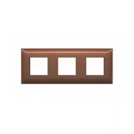 Рамка DKC 4422906 Карамельный жемчуг, 3 поста (6 мод.), "Avanti"