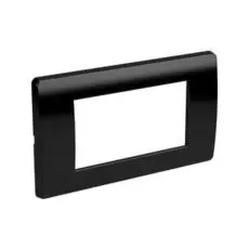 Рамка DKC 75011B на 4 модуля, черная, "Brava"