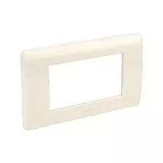 Рамка DKC 75011O на 4 модуля, слоновая кость, RAL9001, "Brava"