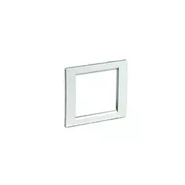 Рамка DKC F00011G для ЭУИ серий Viva, Bravo, 45x45, на 2 модуля, серый металлик, "In-liner Aero/Front", башенки BUS