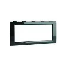 Рамка DKC F00013B для ЭУИ серий Viva, Bravo, 45x45, на 4 модуля, чёрная, "In-liner Aero/Front", башенки BUS