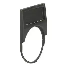 Рамка для этикеток Legrand 024315 Osmoz - круглая, узкая
