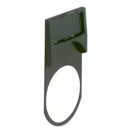 Рамка для этикеток Legrand 024319 Osmoz - круглая, узкая для двойных кнопок