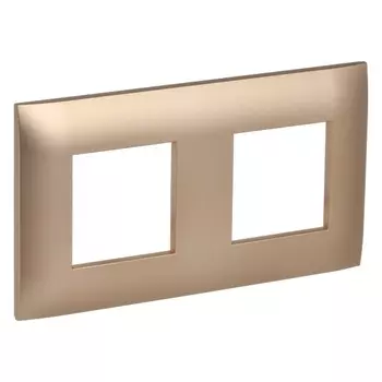 Рамка двойная IEK SK-M22-K98 SKANDY SK-F02Sa Песочный