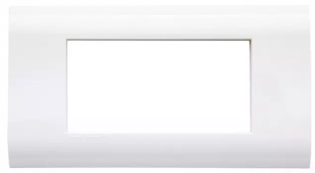 Рамка Eurolan 16M-00-06WT серии 45, на 6 модулей 22.5x45.0 мм, белая