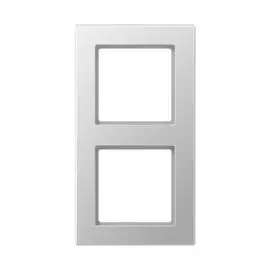 Рамка Jung AC582AL 2-ая A creation алюминий