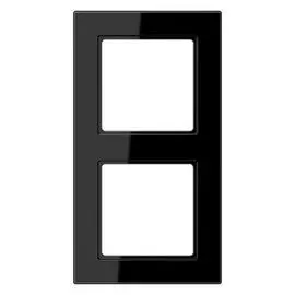 Рамка Jung AC582SW 2-ая A creation Черная