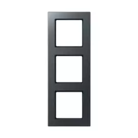 Рамка Jung AC583BFANM 3-ая A creation антрацит матовая