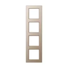 Рамка Jung AC584CH 4-ая A creation Шампань