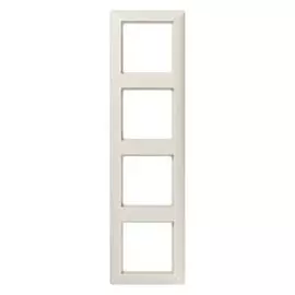 Рамка Jung AS584 4-ая AS 500 Бежевая