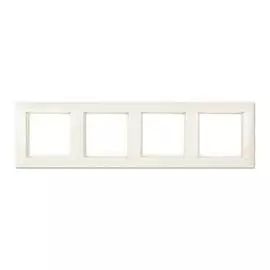 Рамка Jung EP484 4-ая EcoProfi бежевая