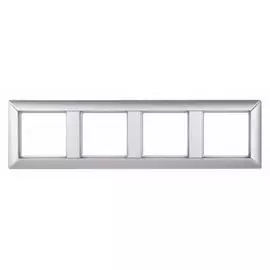 Рамка Jung EP484AL 4-ая EcoProfi алюминий