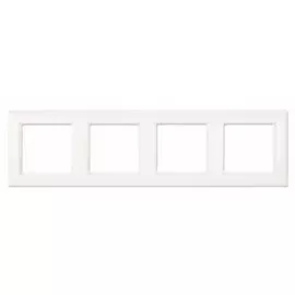 Рамка Jung EP484WW 4-ая EcoProfi белая