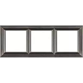 Рамка Jung EPD483AN 3-ая EcoProfi DECO Антрацит