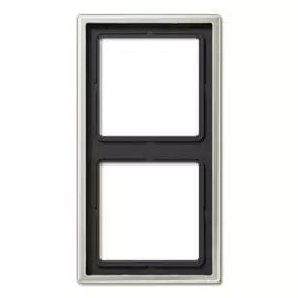 Рамка Jung ES2982 2-ая LS 990 Edelstahl