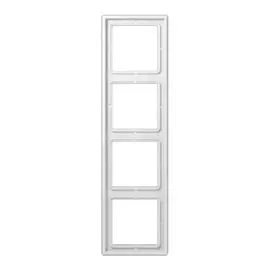 Рамка Jung LS984WW 4-ая LS 990 белая