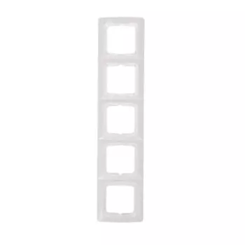 Рамка KRANZ KR-78-0229 DEA 5-я горизонтальная белая