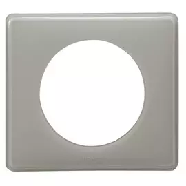 Рамка Legrand 066601 Celiane - 1 пост, цвет "Серый глянец"