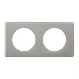 Рамка Legrand 066602 Celiane - 2 поста, цвет "Серый глянец"