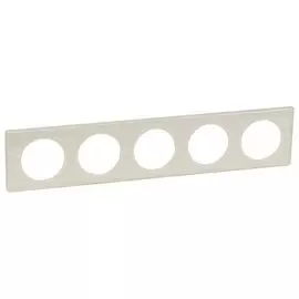 Рамка Legrand 066625 Celiane - 5 постов, цвет "Слоновая кость"