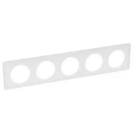 Рамка Legrand 066630 Celiane - 5 постов, цвет "Белый глянец"