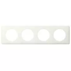 Рамка Legrand 066634 Celiane2 Белый глянец 4-ая (2+2+2+2 мод)