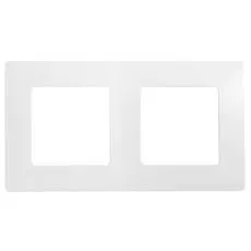 Рамка Legrand 672502 Etika белая 2-ая