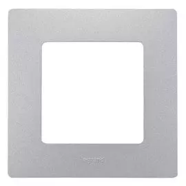 Рамка Legrand 672551 Etika - 1 пост, алюминий