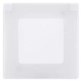 Рамка Legrand 673920 Inspiria белая с защитной крышкой IP 44