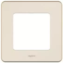 Рамка Legrand 673931 Inspiria слоновая кость - 1 пост