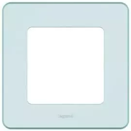 Рамка Legrand 673935 Inspiria мятная - 1 пост