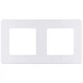 Рамка Legrand 673946 Inspiria жемчуг - 2 поста