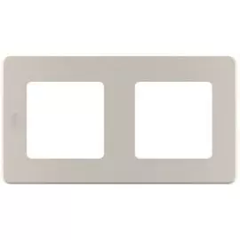 Рамка Legrand 673948 Inspiria шампань - 2 поста
