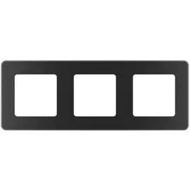 Рамка Legrand 673953 Inspiria антрацит - 3 поста