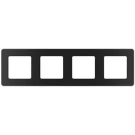 Рамка Legrand 673963 Inspiria антрацит - 4 поста