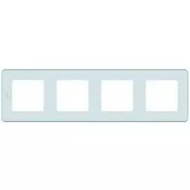 Рамка Legrand 673965 Inspiria мятнаяя - 4 поста