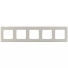 Рамка Legrand 673978 Inspiria шампань - 5 постов