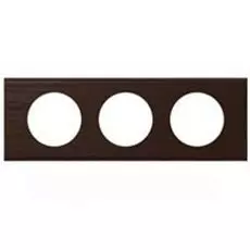Рамка Legrand 69203 Celiane 3-ая (2+2+2 мод) (венге)